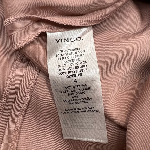 Vince Blush Lace Skirt Size 14 - Picture 10 of 10